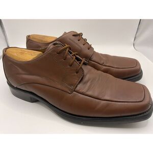 Nunn Bush NXXT Men's Dress Shoes Brown‎ Leather Lace Up Size 10 M